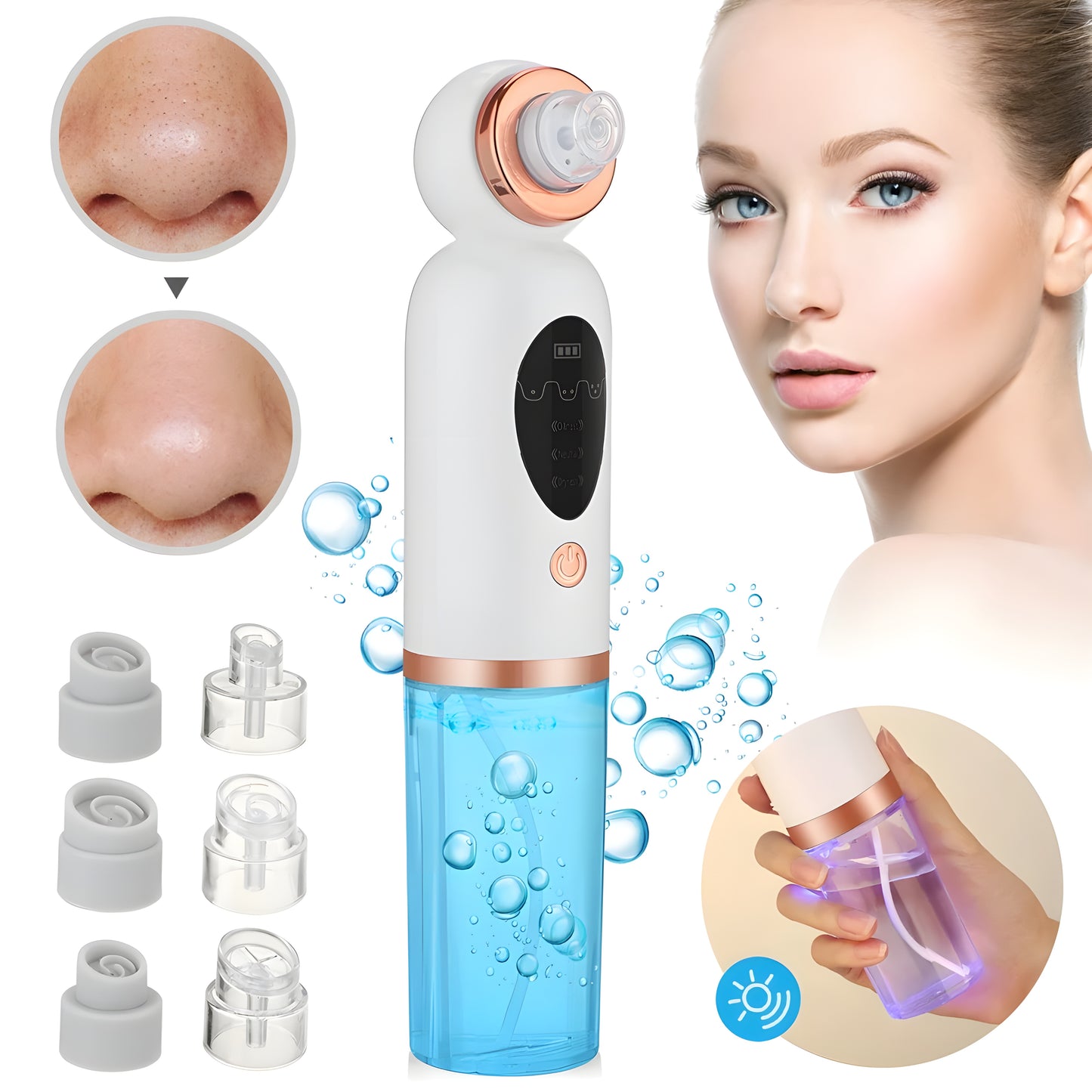 PureGlow Blackhead Vacuum by HUMIDLY®