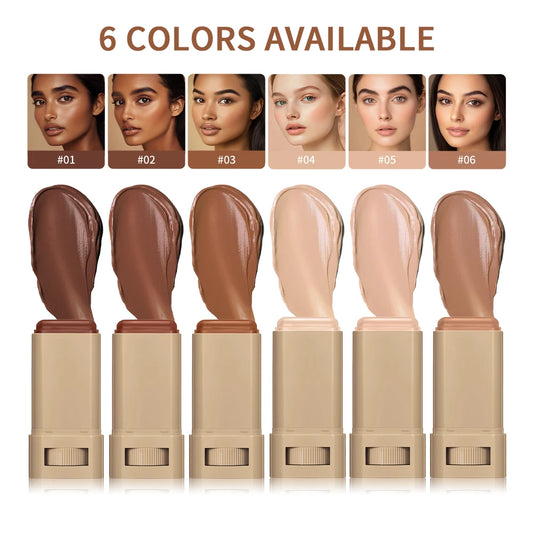 Natural Coverage Foundation Stick | Nourishing Formula by Humidly